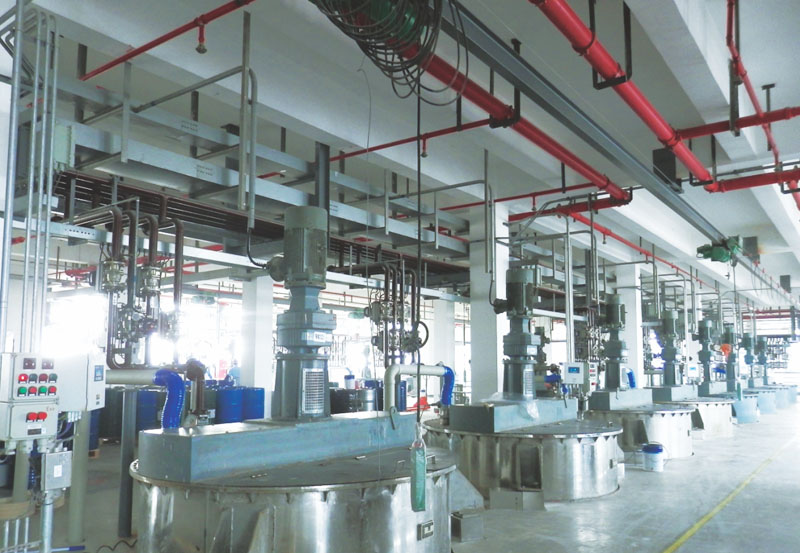 紫荆花涂料(上海)有限公司设备工程